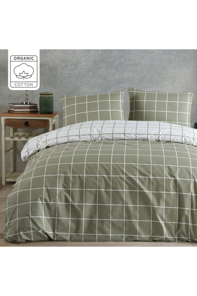 Lief Home %100 Pamuklu Tek Kişilik Nevresim Takımı 160x220 | 2 Yastık Kılıflı | Lastikli Çarşaflı 100x200+30 ürün görseli 1