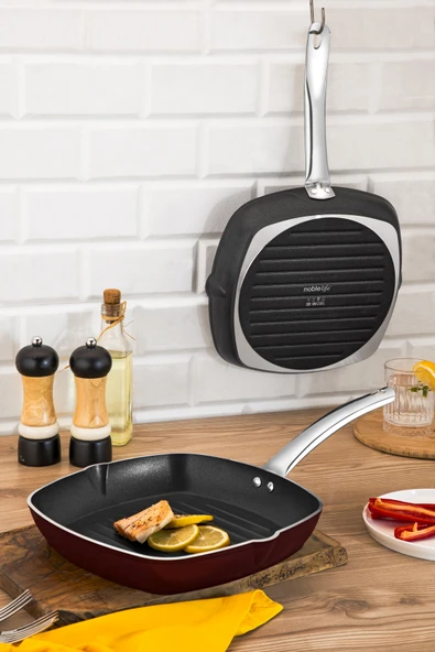 Noble life Bicoat Grill Tava No:28 Purple ürün görseli 1