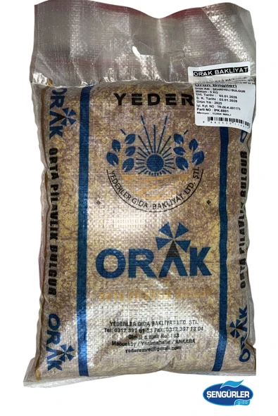 YDR ORAK ŞEHRİYELİ BULGUR 5KG (YENİ MAHSÜL) ürün görseli 1