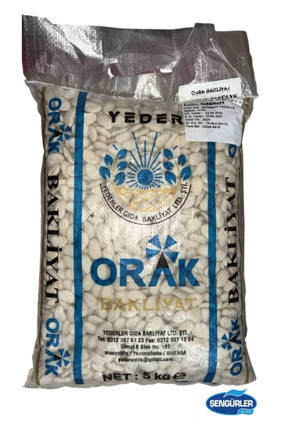 YDR ORAK BOMBAY FASÜLYE 5 KG (YENİ MAHSÜL) ürün görseli 1
