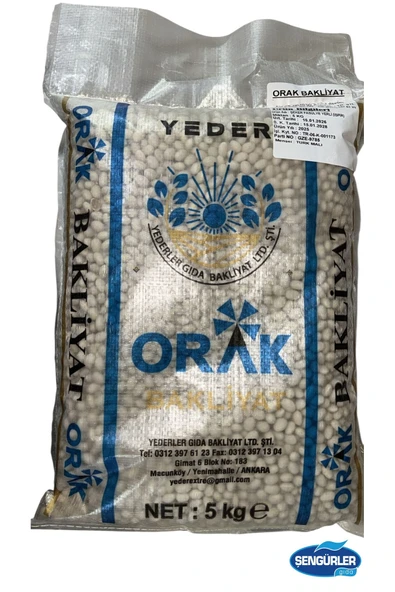 YDR ORAK ŞEKER FASÜLYE İSPİR 5 KG (YENİ MAHSÜL) ürün görseli 1