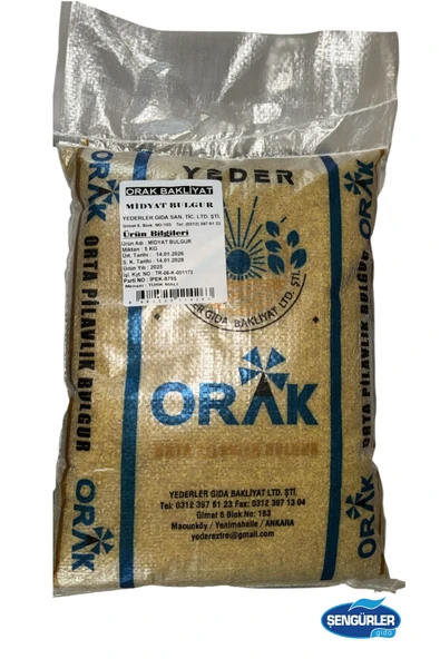 YDR ORAK MİDYAT BULGURU 5 KG (YENİ MAHSÜL) ürün görseli 1