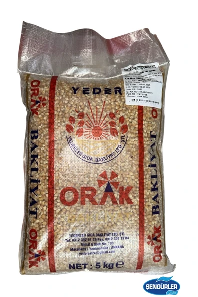 YDR ORAK CİN MISIR (PATLATMALIK) 5KG (YENİ MAHSÜL) ürün görseli 1