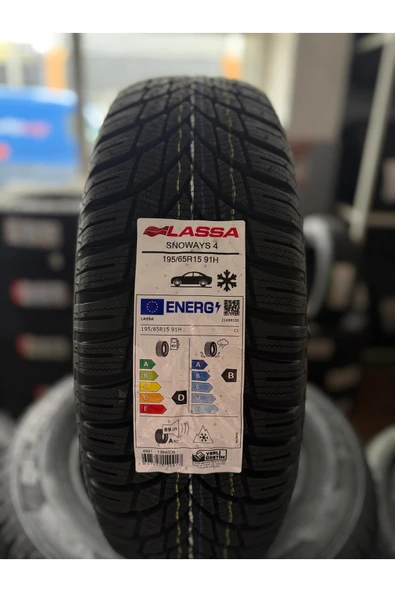 Lassa 195/65R15 91H SNOWAYS4 KIŞ LASTİĞİ-2025 TARİHLİ ürün görseli 1