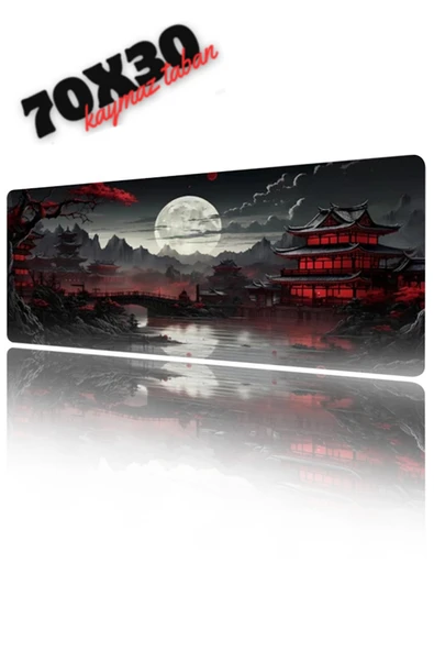 Sarftech Temple BlackNight Speed Hızlı Yüzey Kaymaz Taban Gaming Oyuncu Mouse Pad Oyuncu Gaming Mousepad ürün görseli 1
