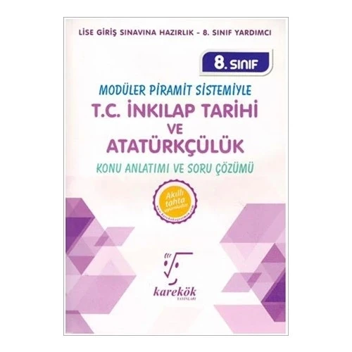8.Sınıf İnkilap Tarihi Konu Anlatım Karekök ürün görseli 1