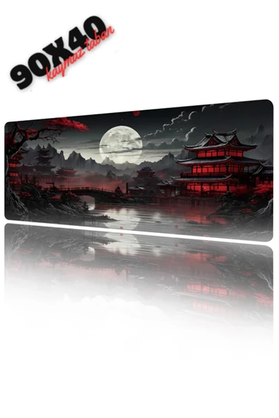 Sarftech Temple BlackNight Speed Hızlı Yüzey Kaymaz Taban Gaming Oyuncu Mouse Pad Oyuncu Gaming Mousepad ürün görseli 1