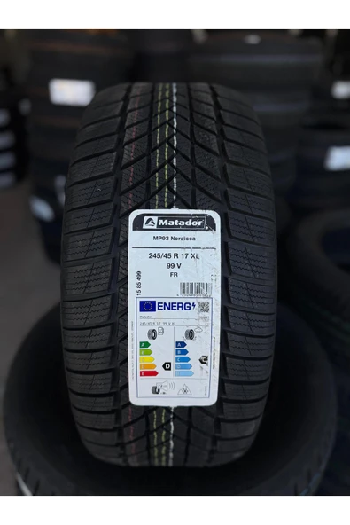 Matador 245/45R17 XL 99V FR MP93 KIŞ LASTİĞİ- 2025 TARİHLİ ürün görseli 1