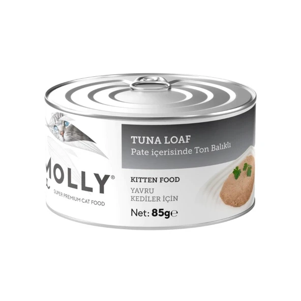 Molly Ton Balıklı Ezme Yavru Kedi Konservesi 85 Gr ürün görseli 1
