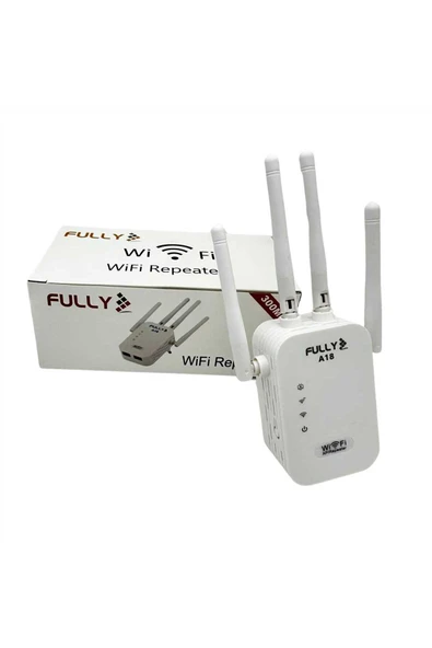 FULLY A18 Wifi Repeater Access Point 300MBPS Sinyal Aktarıcı Güçlendirici ürün görseli 1