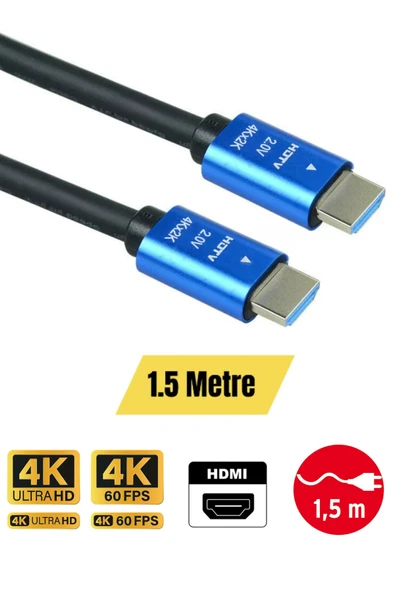 Sarftech Ultra HDTV 4K Yüksek Hızlı  HDMI Kablo 4K 60Hz, 2160P, HDR 2.0V 18GBS  Hdmi Kablo ürün görseli 1