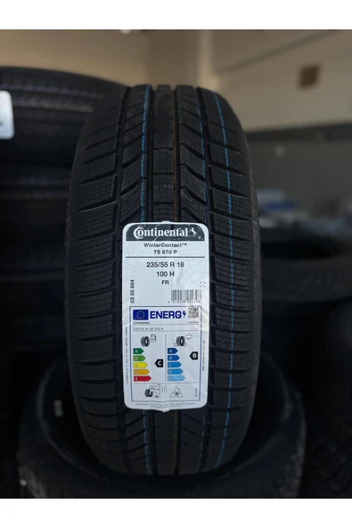 Continental 235/55R18 100H FR WINTERCONTACT TS870P KIŞ LASTİĞİ- JANT KORUMALI- 2025 TARİHLİ ürün görseli 1