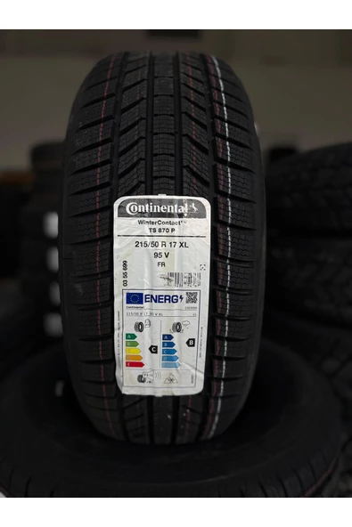 Continental WinterContact TS 870 P 215/50 R17 95V XL FR Kış Lastiği - 2025 ürün görseli 1
