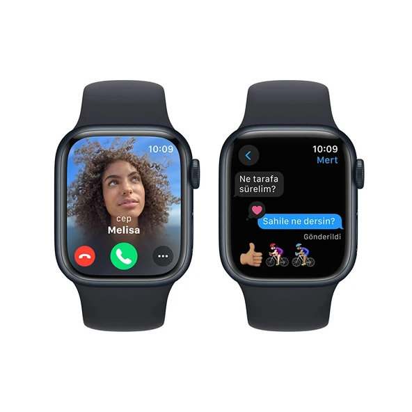 APPLE WATCH SERİES 9 41MM MİDNİGHT TEŞHİR - Resim 2