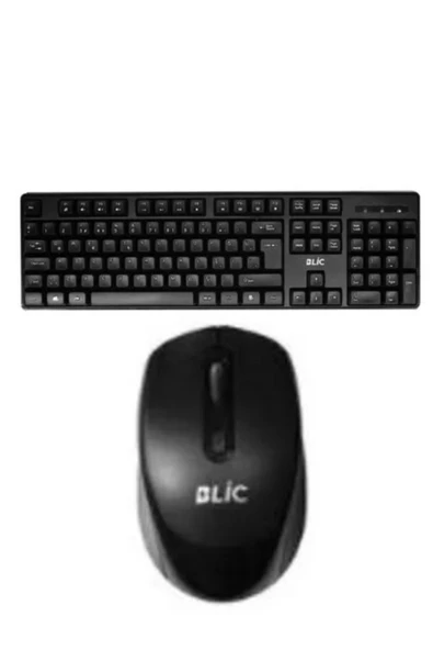 Sarftech BKB1 Siyah Türkçe Q Ev Ofis Kullanıma Uygun Kablosuz Klavye Mouse Set ürün görseli 1