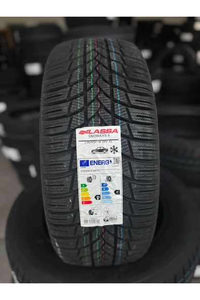 Lassa 235/45R18 98V XL SNOWAYS4 KIŞ LASTİĞİ- EKSTRA GÜÇLENDİRİLMİŞ VE JANT KORUMALI- 2025 TARİHLİ ürün görseli 1