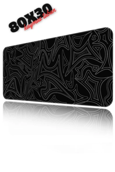 Sarftech DarkBlack Speed Hızlı Yüzey Kaymaz Taban Gaming Oyuncu Mouse Pad Oyuncu Gaming Mousepad ürün görseli 1