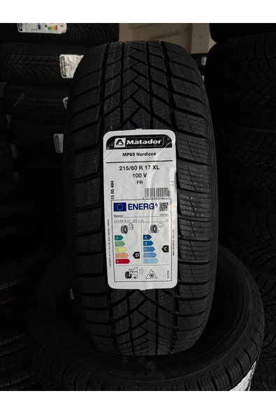 Matador 215/60R17 XL 100V FR MP93 NORDICCA KIŞ LASTİĞİ- EKSTRA GÜÇLENDİRİLMİŞ VE JANT KORUMALI- 2025 TARİHLİ ürün görseli 1