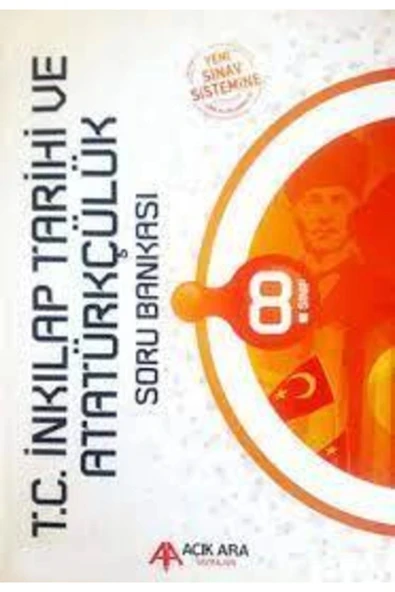 8. Sınıf İnkilap Tarihi Soru Bankası Açıkara ürün görseli 1