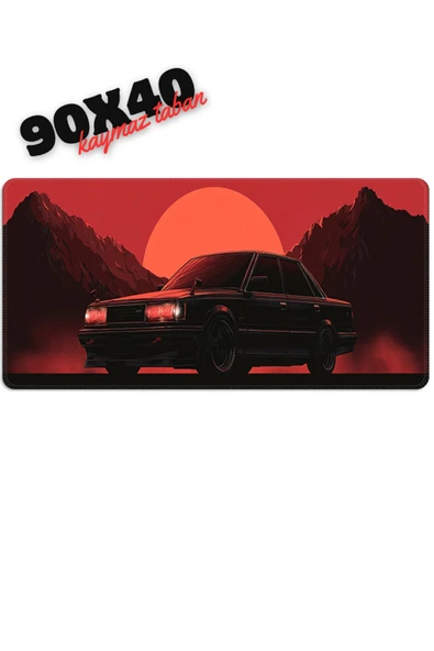 Sarftech 90x40 XL Kaymaz Taban Speed Yüzey Gaming Oyuncu Mousepad Su Geçirmez Gaming Mousepet ürün görseli 1