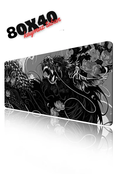 Sarftech BlackDragos Speed Hızlı Yüzey Kaymaz Taban Gaming Oyuncu Mouse Pad Oyuncu Gaming Mousepad ürün görseli 1