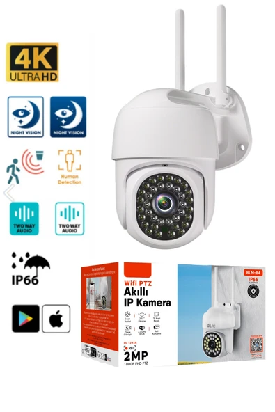 Sarftech 1080P 2MP Wifi IP66 Su Geçirmez Gece Görüşlü Hareket Sensörlü Yoosee Türkçe Güvenlik Kamerası ürün görseli 1