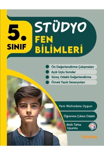 Turuncu 5.Sınıf Stüdyo Fen Bilimleri ürün görseli 1