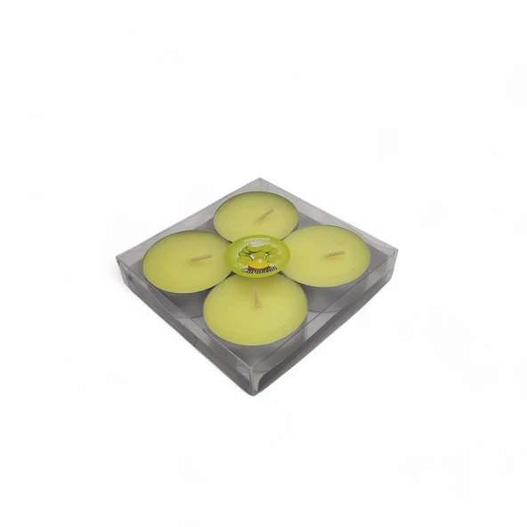 Citronella 4 'ü Kokulu Mum ürün görseli 1
