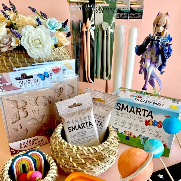 Smarta 100x130x15mm Silikon Mini Yapraklar / - Resim 2
