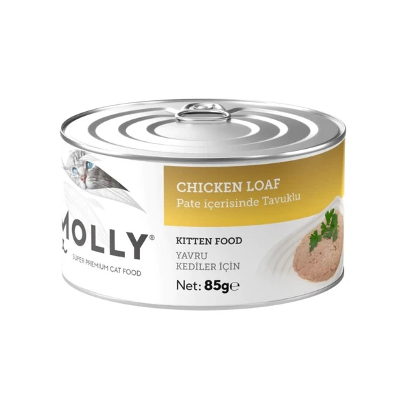 Molly Tavuklu Ezme Yavru Kedi Konservesi 85 Gr ürün görseli 1