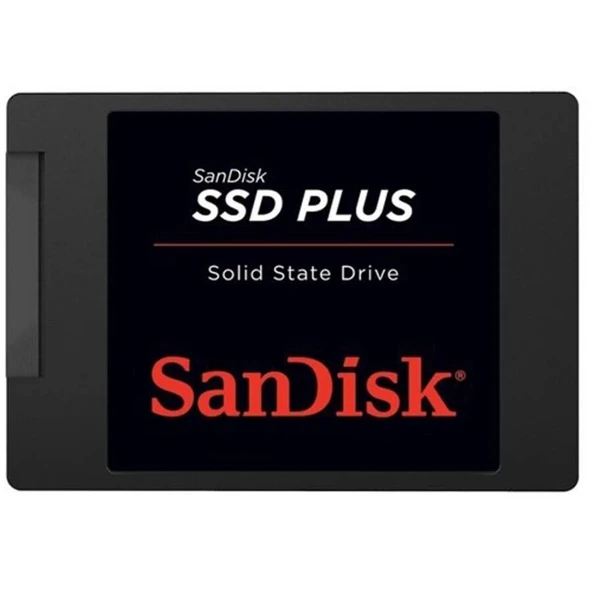 Sandisk 500Gb Ssd Plus 545Mb-505Mb-S SDSSDA-500G-G28 Sata 3 2.5" Harddisk ürün görseli 1