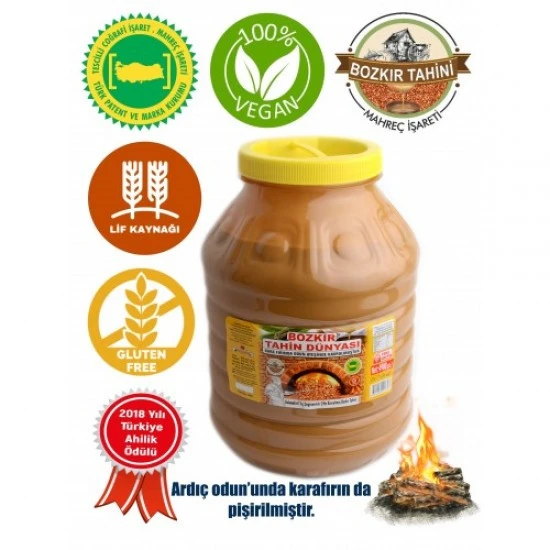 Bozkır Tahin Merkezi Kavrulmuş Bozkır Tahini 4900 gr (katkısız) ürün görseli 1