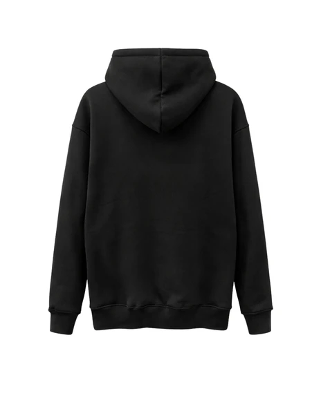 Oversize  Barcelona Hoodie Sweatshirt - Resim 2