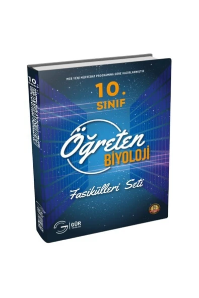 Gür Yayınları Öğreten Biyoloji Fasikülleri 10. Sınıf Biyoloji Fasikülleri Seti ürün görseli 1