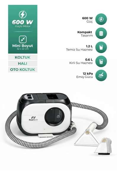 Pirantech KT-88 Koltuk ve Halı Yıkama Makinesi ürün görseli 1