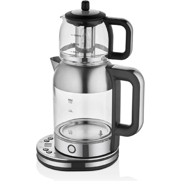 Arow TR-4318 Tea Maker Plus Elektrikli Çaycı - Resim 2