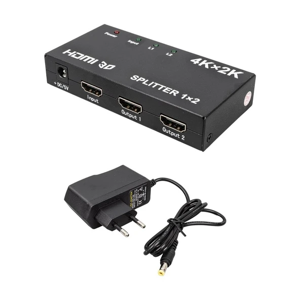 Fully G-538F 2 Port HDMI Splitter Dağıtıcı - Resim 2
