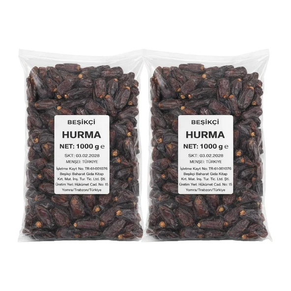 Beşikçi Medine Hurması 2 Kg (Mebrum Hurma) ürün görseli 1