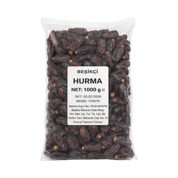Beşikçi Medine Hurması 1 Kg (Mebrum Hurma) ürün görseli 1