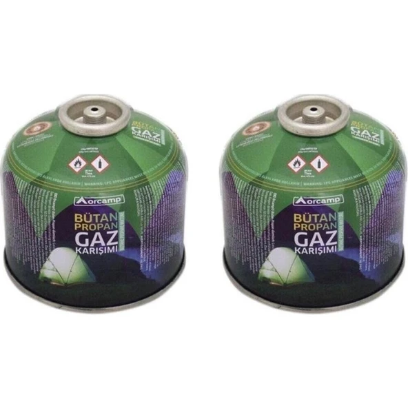 Orcamp Orgaz KTS-450 Gaz Kartuşu 2'li Set ürün görseli 1