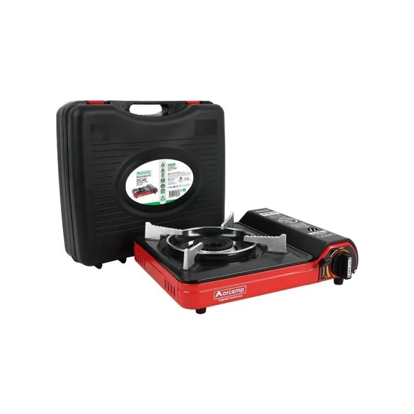 Orcamp CK-505 Tekli Portatif Ocak- Kırmızı ürün görseli 1