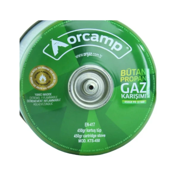 Orcamp Bütan Propan Gaz Karışımı 450 Ml. - Resim 2