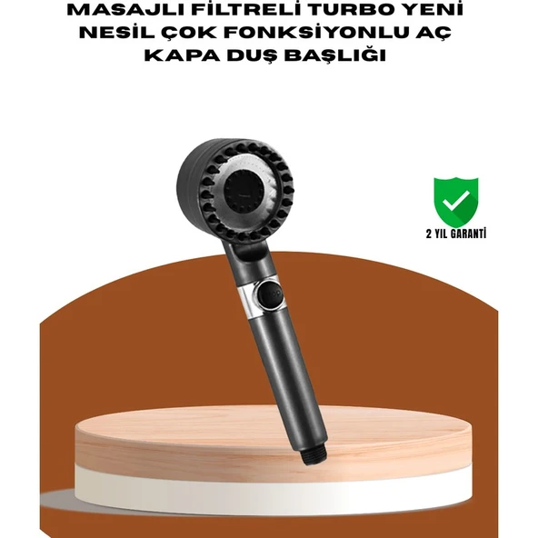 Sbusshop Masaj Fonksiyonlu Filtreli Duş Başlığı Dayanıklı Yapı - SB001M-47Z1Q5 ürün görseli 1