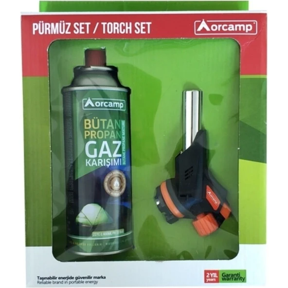 Orgaz CX-500+227 Çakmaklı Kartuş Pürmüz Set ürün görseli 1