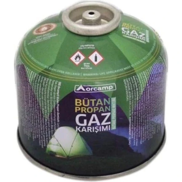 Orcamp Orgaz 450 gr Dev Boy Vidalı Kartuş Butan Propan Tüp Kamp Ocakları Için ürün görseli 1