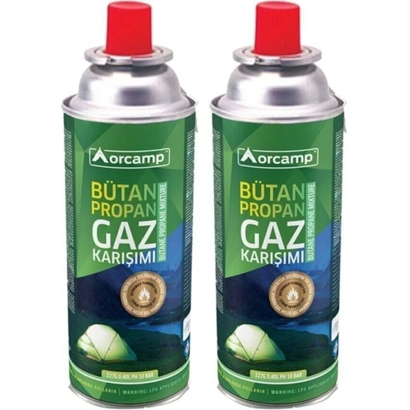 Orcamp KTS-227 Gaz Kartuşu Ikili ürün görseli 1