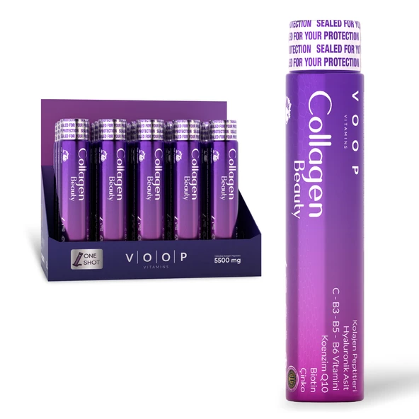 Collagen Beauty Yüksek Biyoaktif Hidrolize Kolajen %100 Saf Ve Doğal - 15 Tüp ürün görseli 1