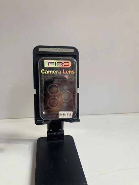 FIRO İPHONE 15 CAMERA LENSİ SİYAH ürün görseli 1