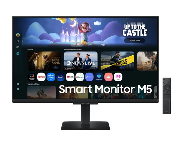 SAMSUNG M5 LS27FM500EUXUF 27 4MS 60HZ SMART FHD LED MONİTÖR ürün görseli 1