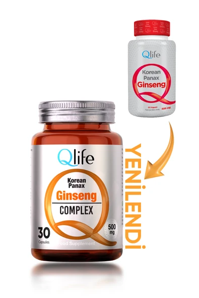 Korean Panax Ginseng Complex 500 mg 30 Kapsül ürün görseli 1